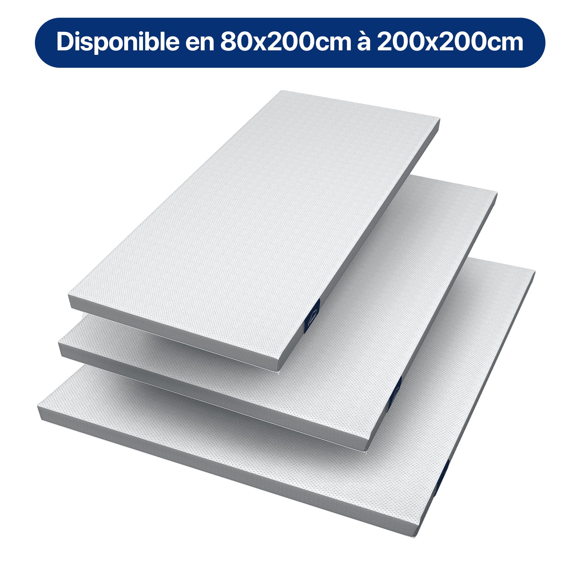 Surmatelas Eazzzy Confort et Soutien Optimal