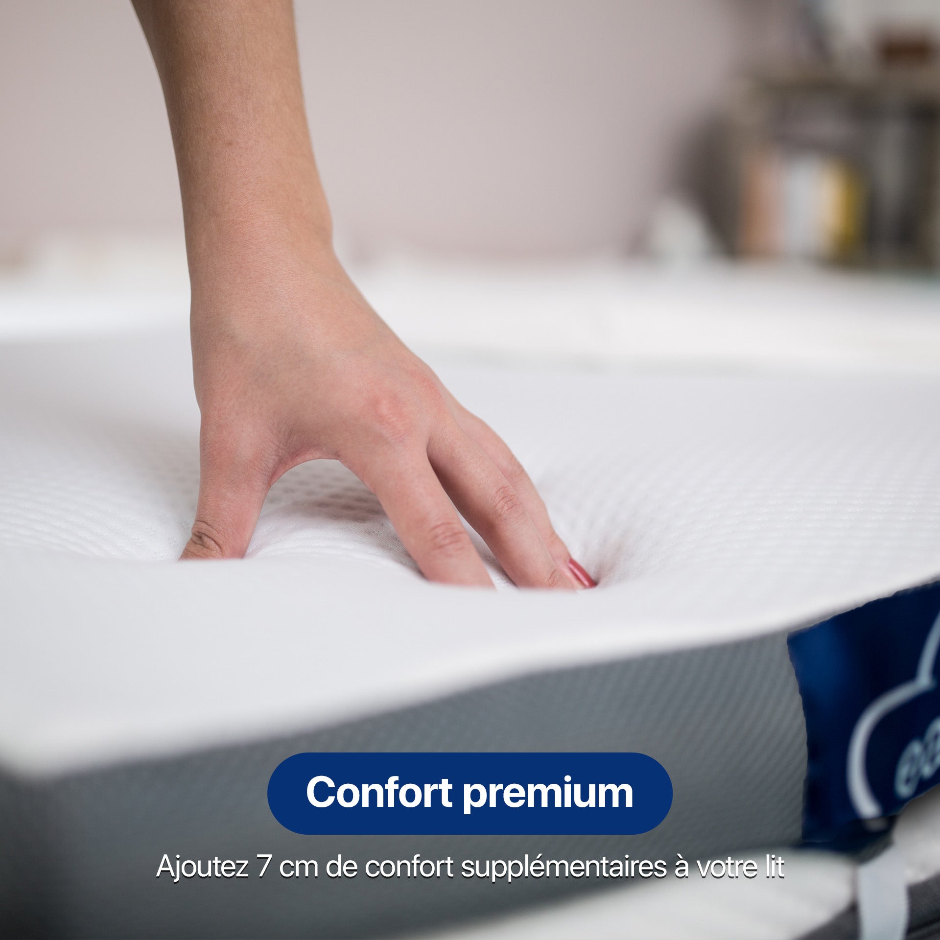 Surmatelas Eazzzy Confort et Soutien Optimal
