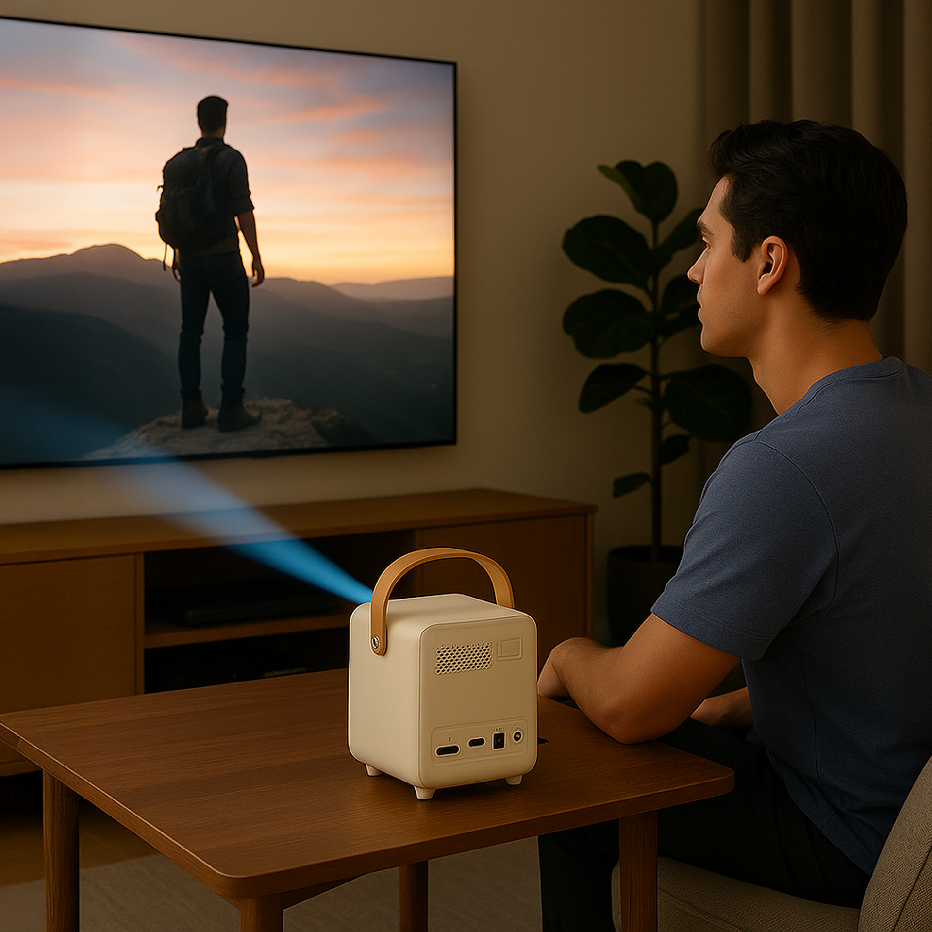 Mini Projecteur Portable