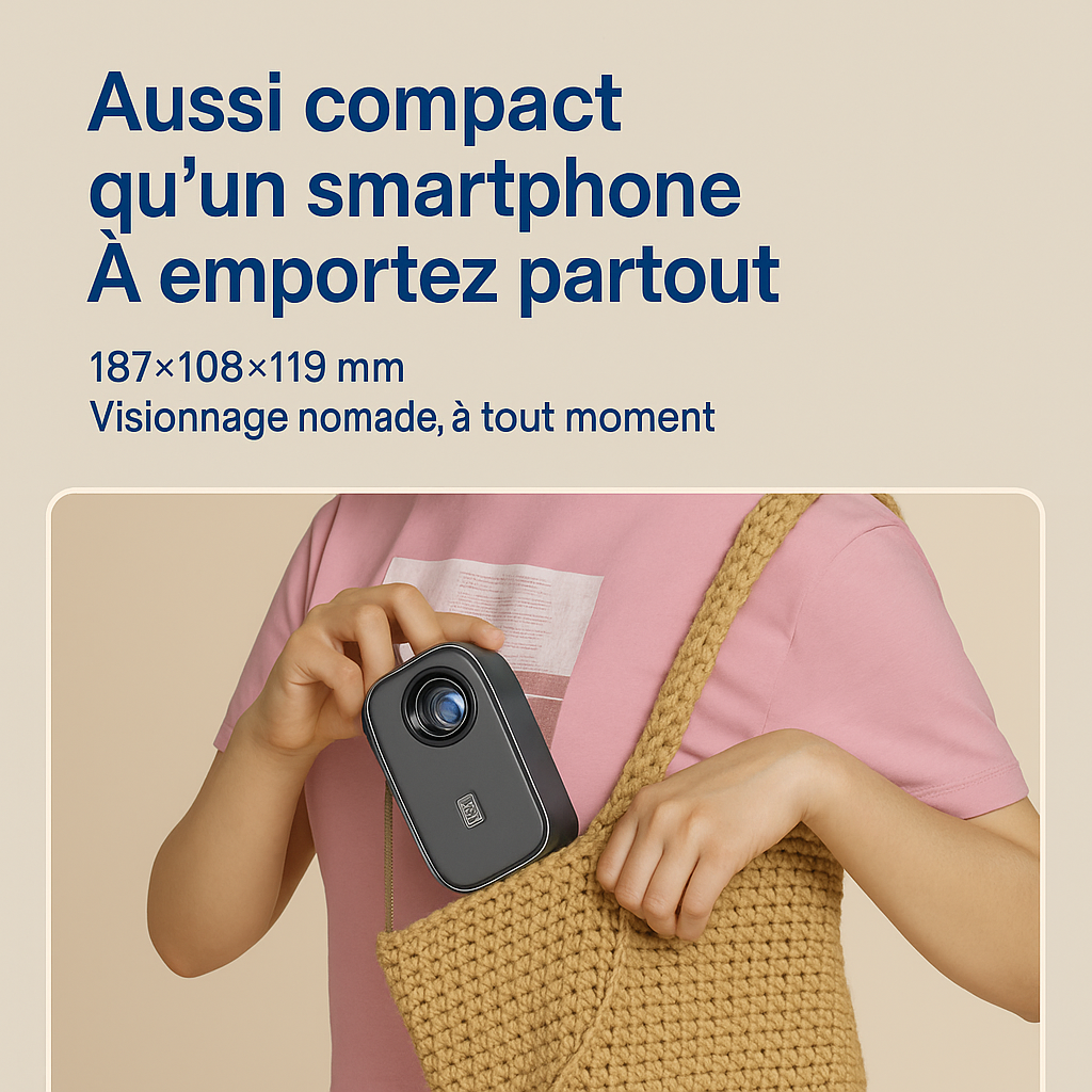 Rétroprojecteur avec WiFi et Bluetooth