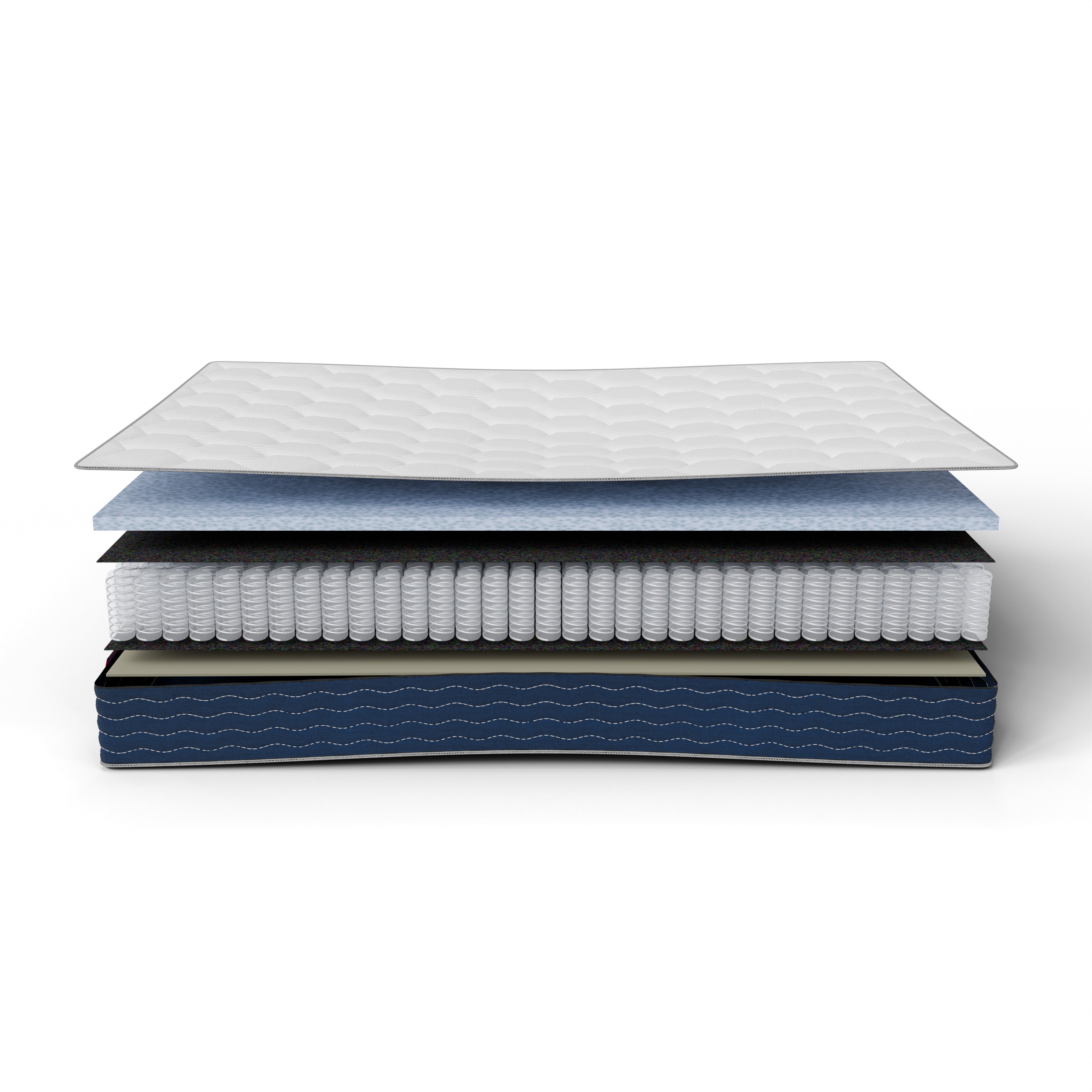Matelas Lumea Confort Prestige - Ressorts Ensachés & Mousse Pulvérisée
