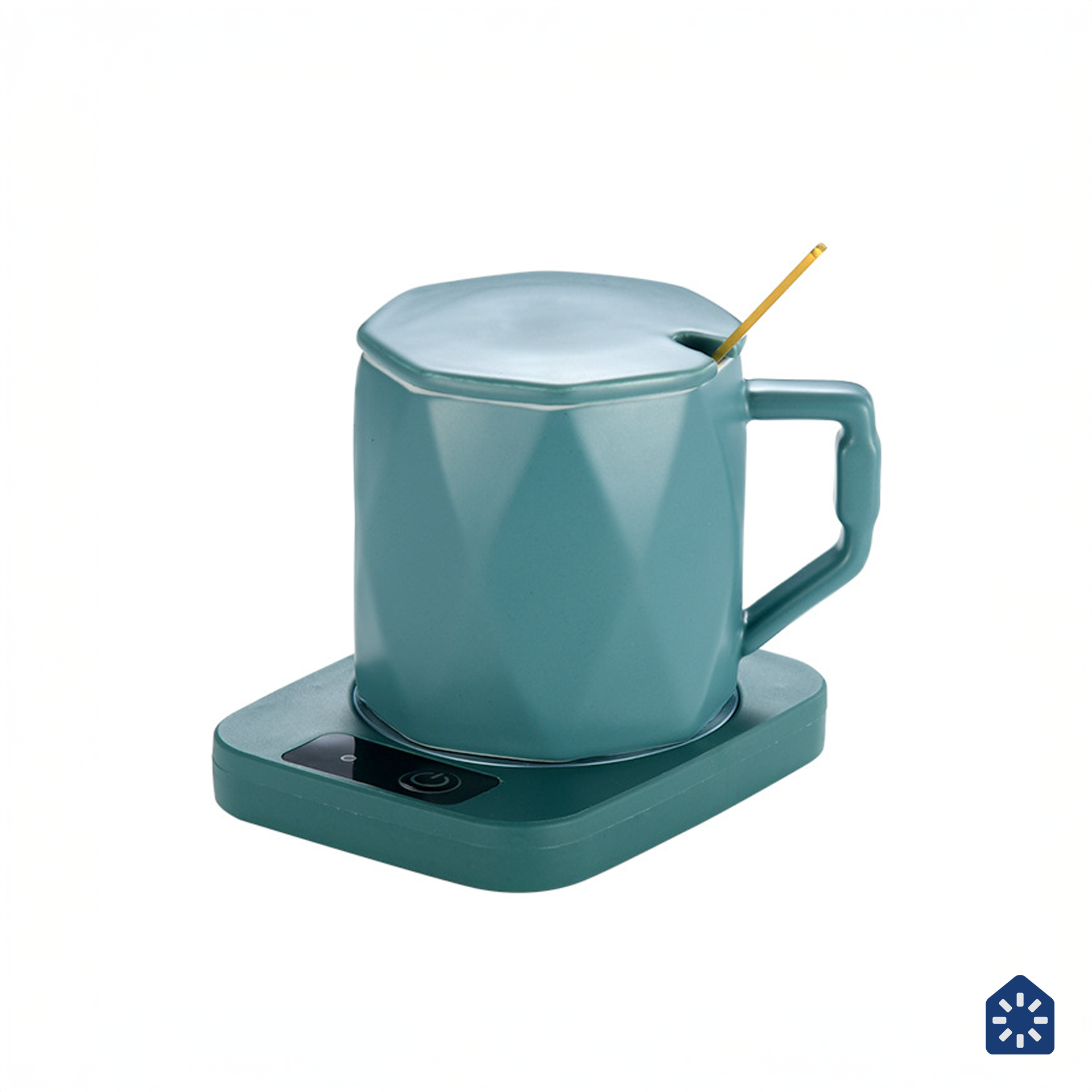 Chauffe-tasse, chauffe-café, dessous de verre thermostatique