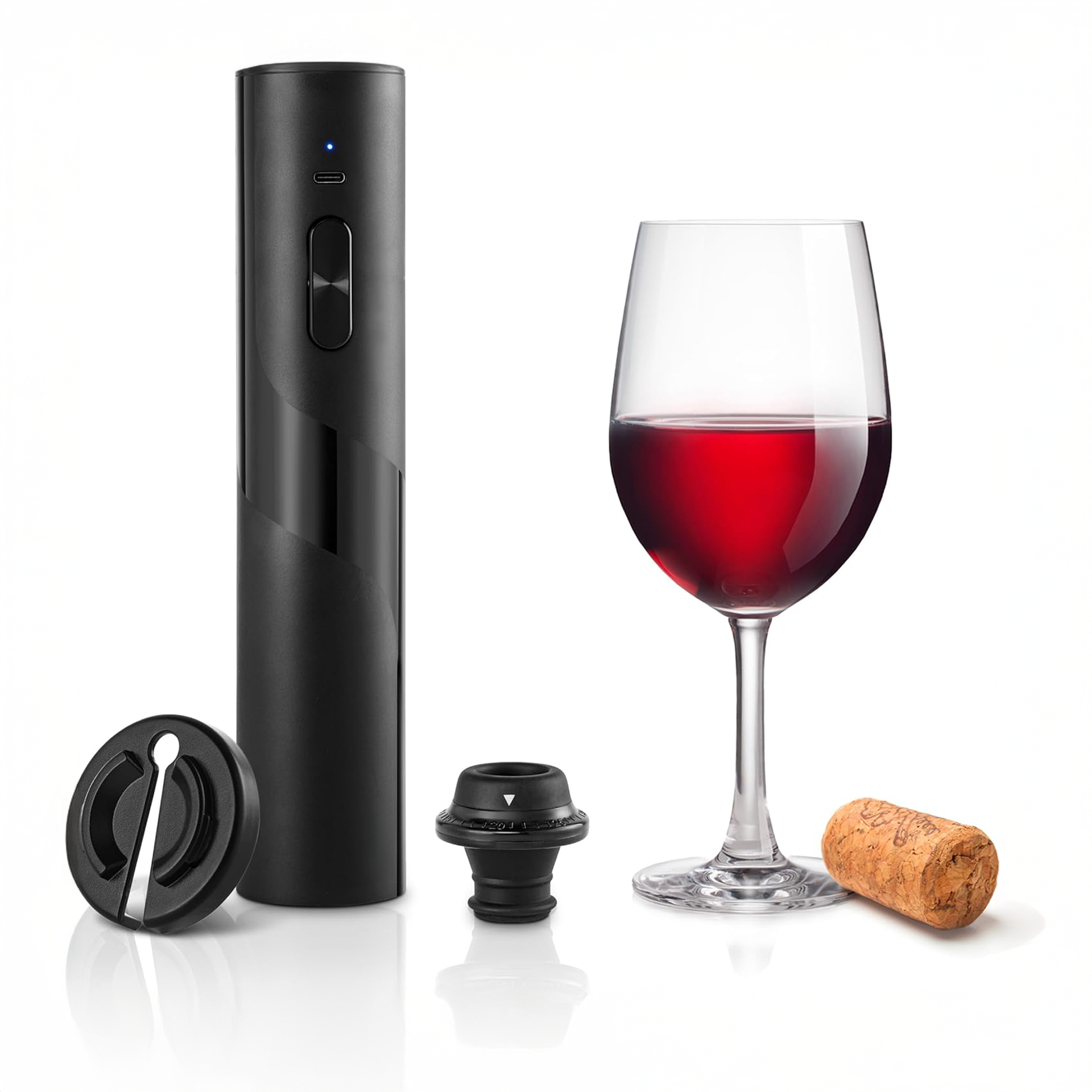 ouvre-bouteille de vin, bouchon de vide, rechargeable type-C