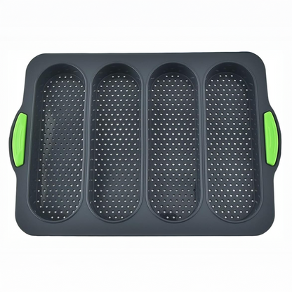 Moule à pain en silicone à quatre cavités