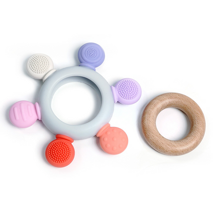 Anneau de dentition gouvernail