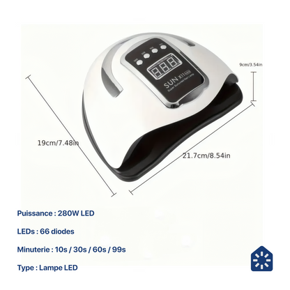 Lampe UV pour ongles (if it uses UV light)