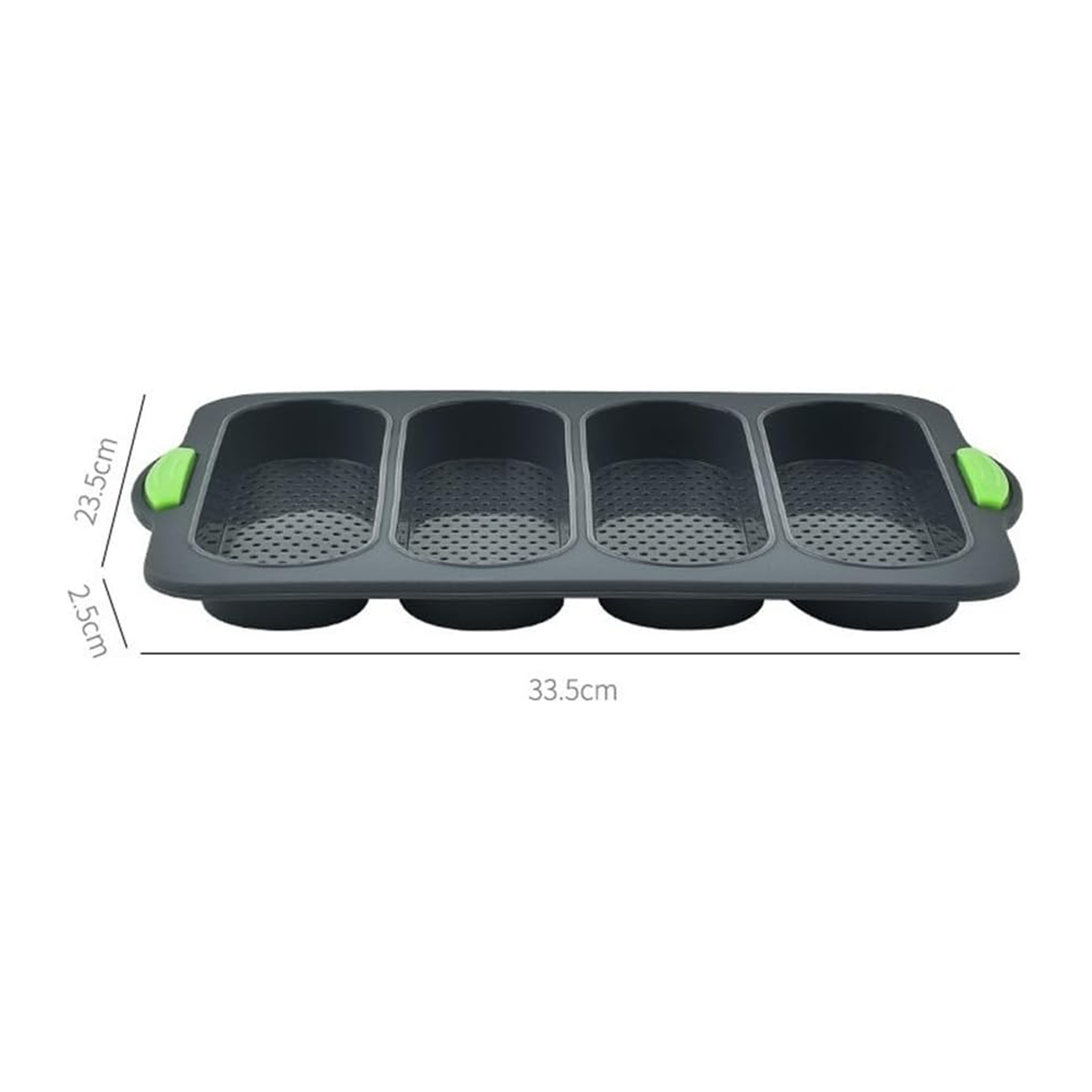 Moule à pain en silicone à quatre cavités