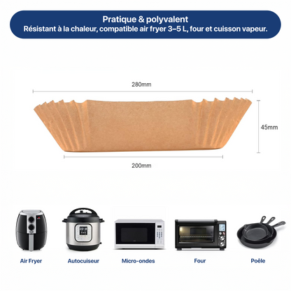 Revêtements pour friteuse à air