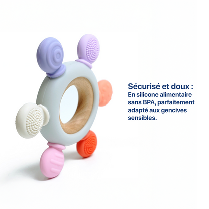 Anneau de dentition gouvernail
