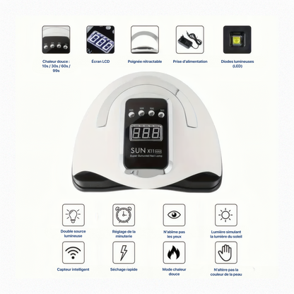 Lampe UV pour ongles (if it uses UV light)