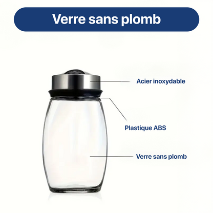 Ensemble de 7 bouteilles d'assaisonnement
