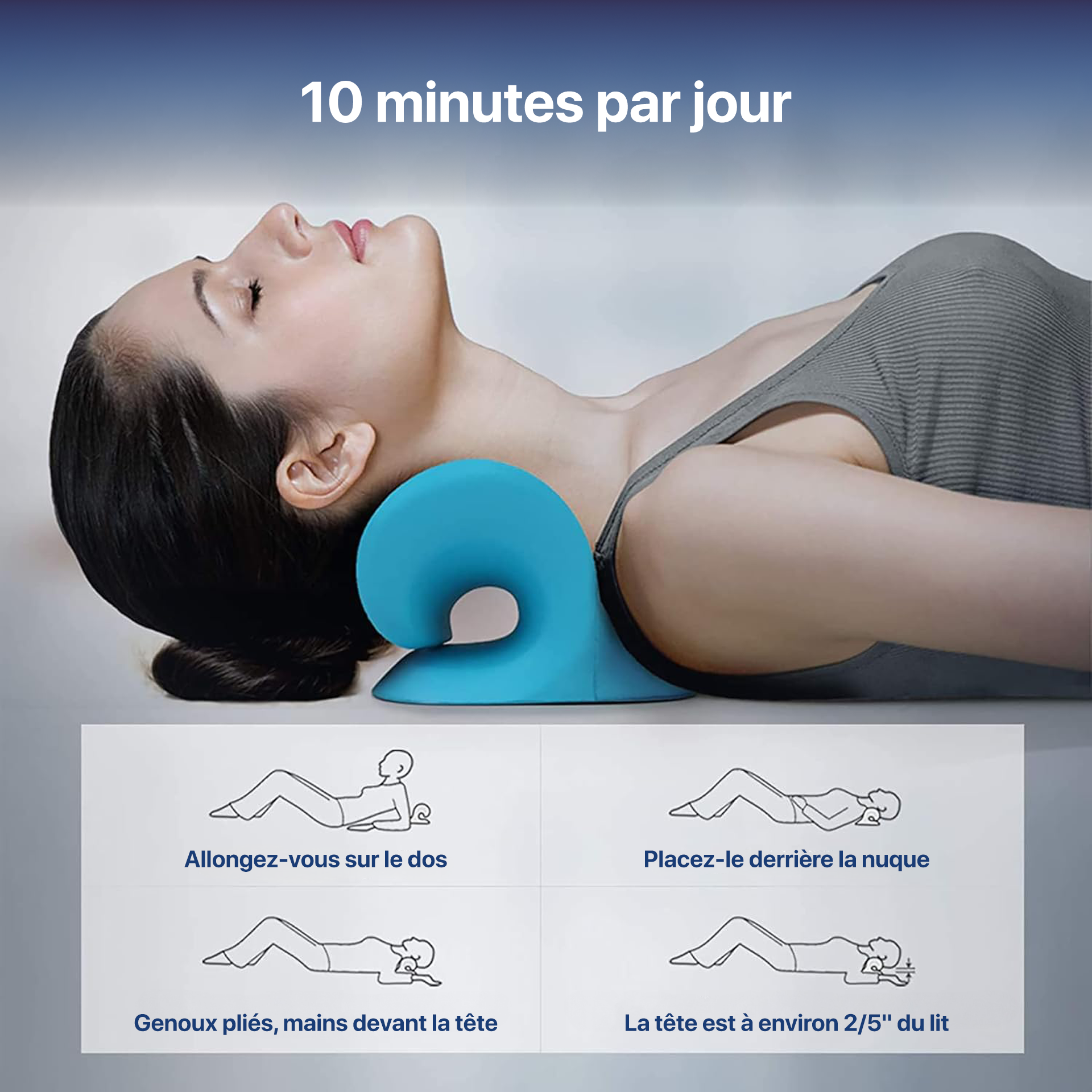 U-forme Oreiller de massage