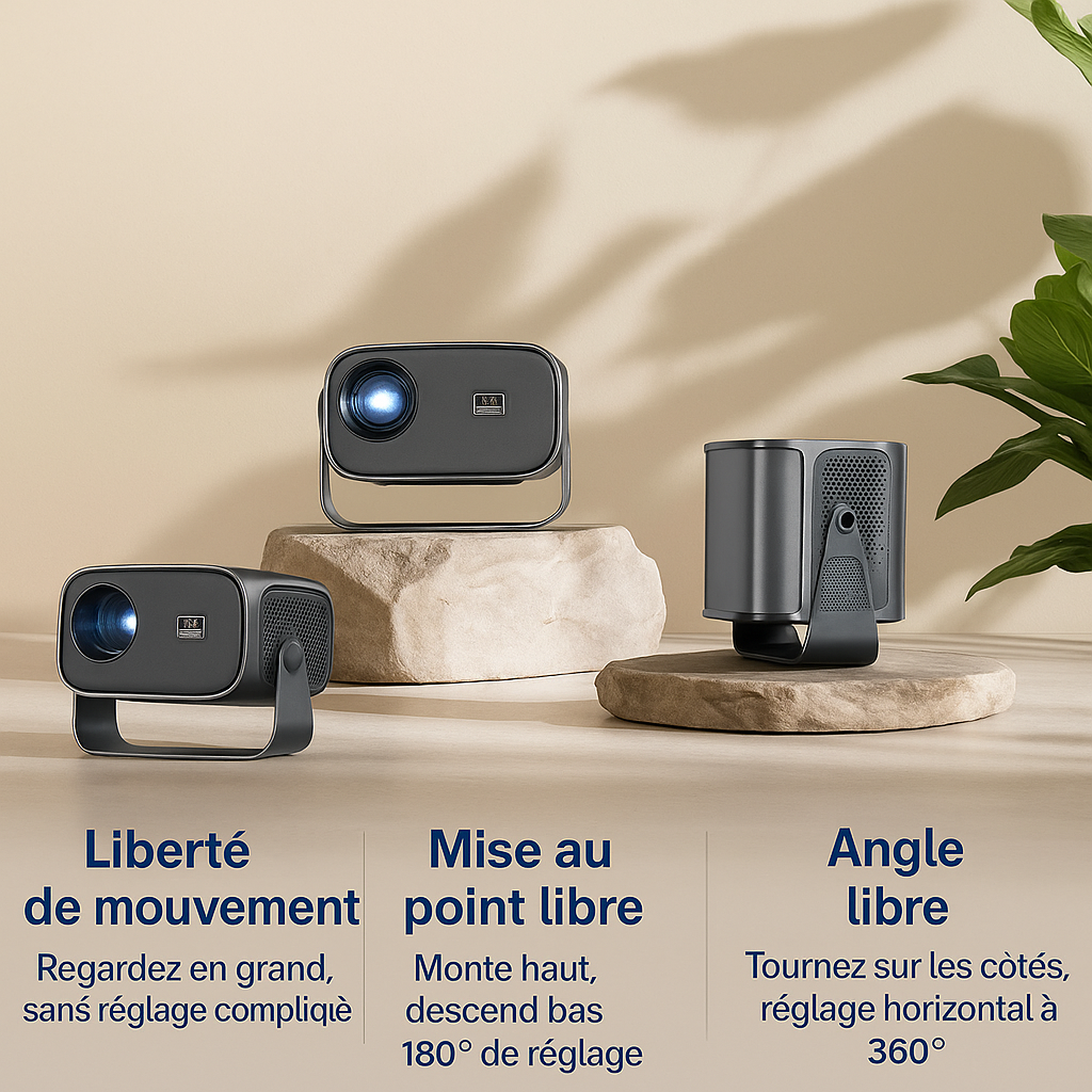 Rétroprojecteur avec WiFi et Bluetooth
