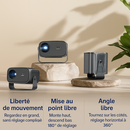 Rétroprojecteur avec WiFi et Bluetooth