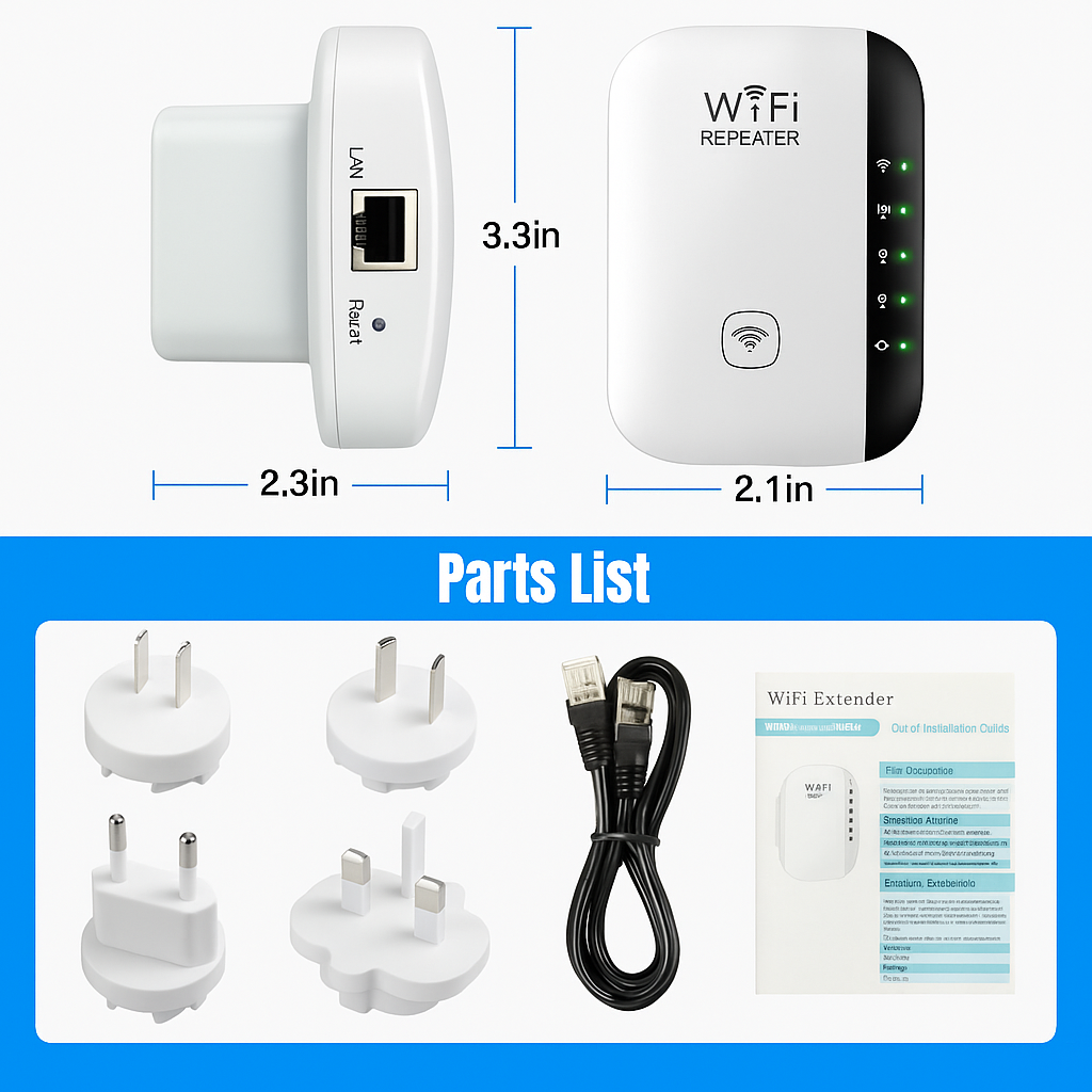 Répéteur WiFi Puissant sans fil