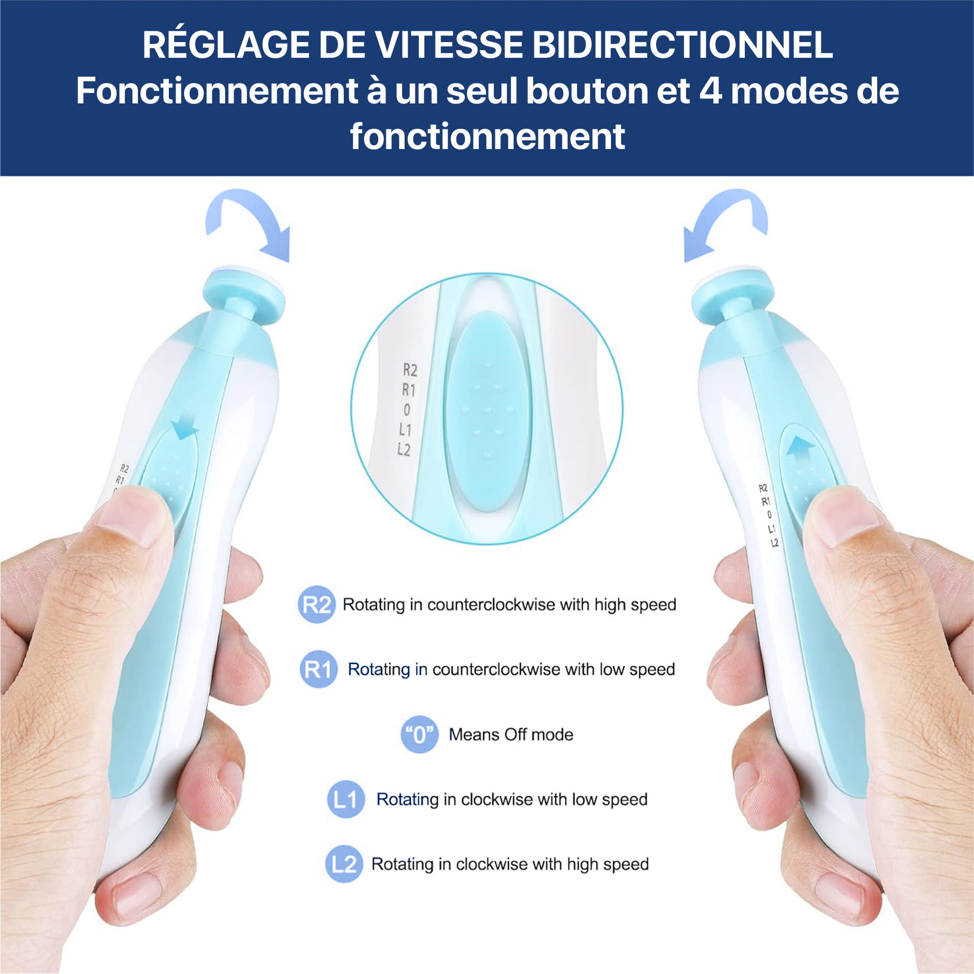 Lime à ongles électrique